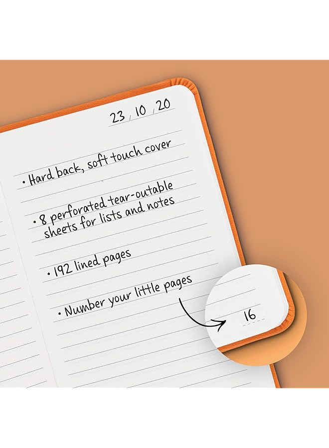 إيروريكس دفتر جيب A6 مجلة برتقالي - Image 4