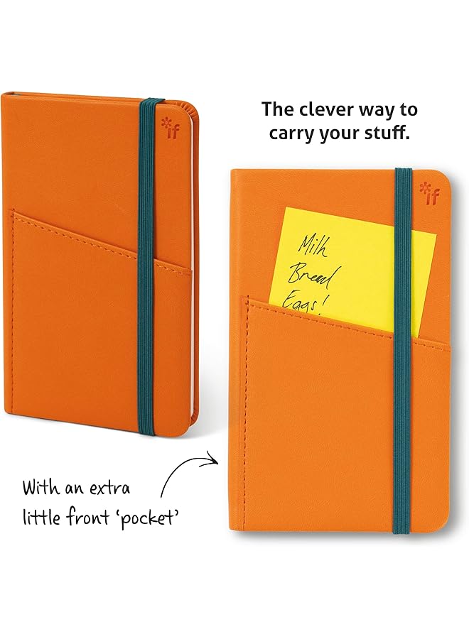 إيروريكس دفتر جيب A6 مجلة برتقالي - Image 2