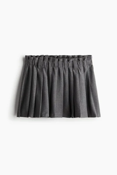 H&M Pleated Mini Skirt