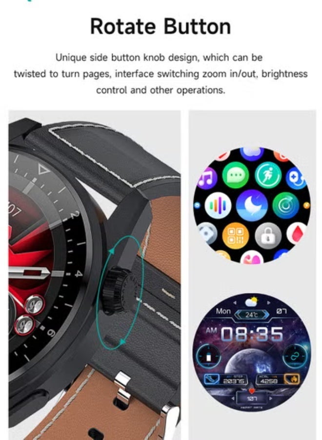 devia Smartwatch Pro 5 [Smartwatch] 1.36-inch screen, IP68 water resistance; 300mAh battery; FitCloudPro app - Image 4