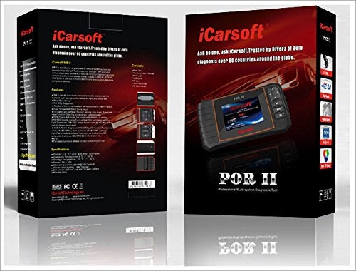 آي كار سوفت Icarsoft Por-Ii Porsche Obd-Ii أداة الماسح الضوئي متعددة الأنظمة Abs Srs - Image 5