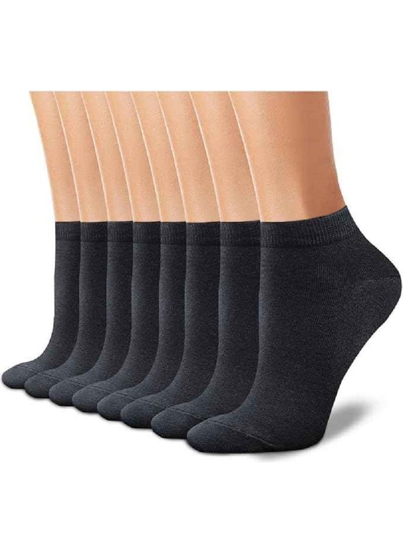 Seva 3 Pairs Women's Socks Socket Daily Black Socks  - Image 3