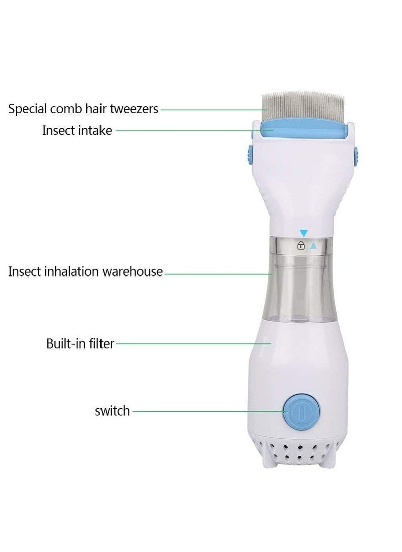 Generic - Electric Hair Lice Comb Vacuum Effective Head for and Pets Get Rid of with this Vacuums Machine Pack 1 - Image 1
