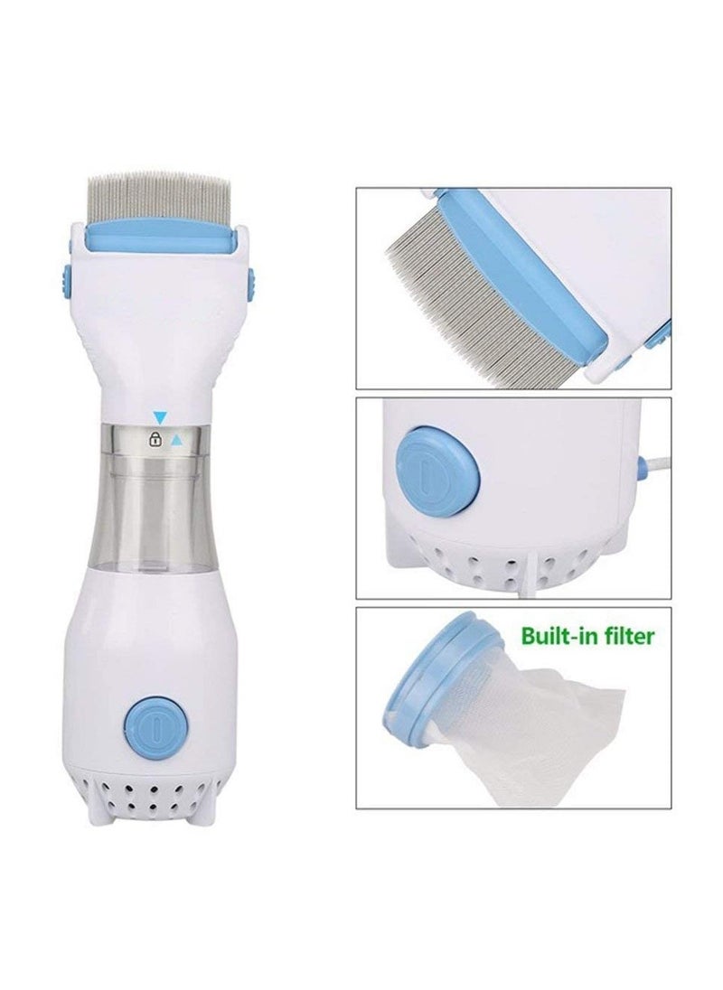 Generic - Electric Hair Lice Comb Vacuum Effective Head for and Pets Get Rid of with this Vacuums Machine Pack 1 - Image 1