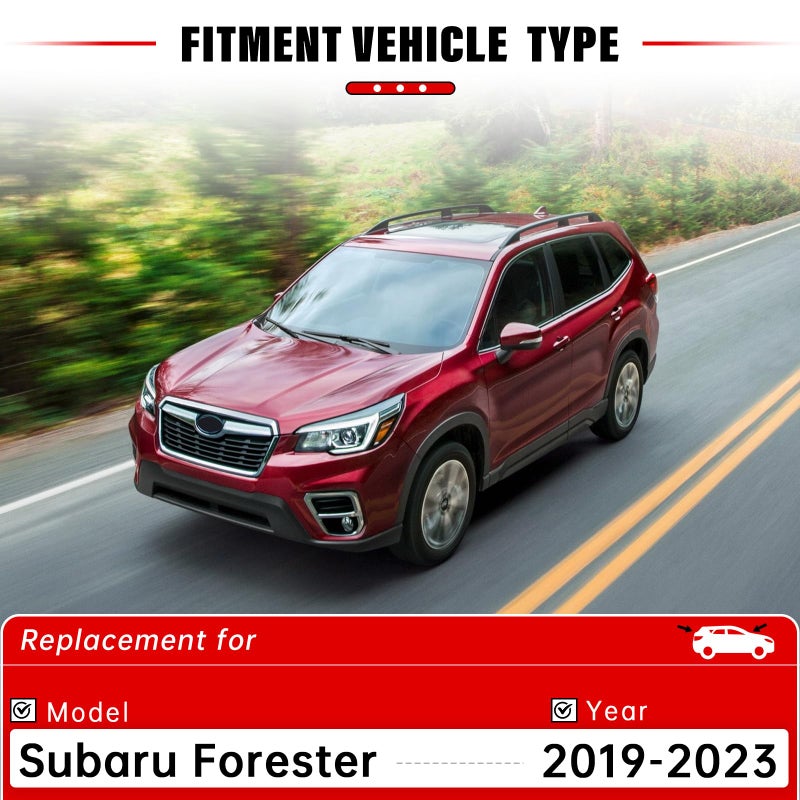 RAINTOK Windshield Wiper Blades Replacement for Subaru Forester 2019 2020 2021 2022 2023 2024 Original Factory Quality Front Rear Wipers Blade Set for My Car - 26" 17" 14" (Pack of 3) - Image 2