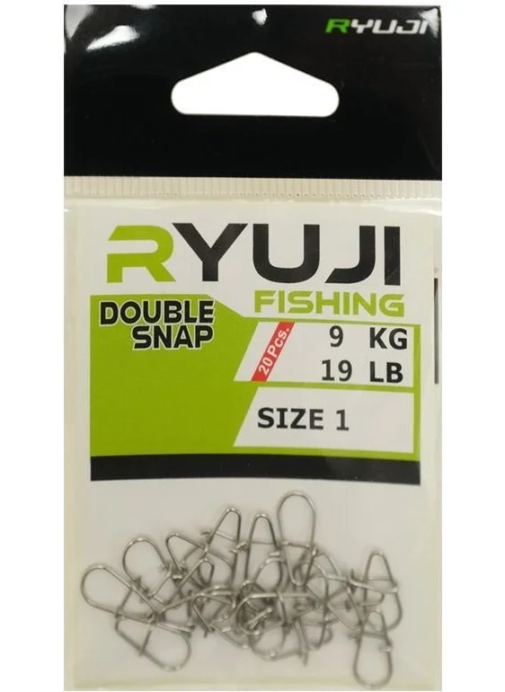 Ryuji Japanese Double Snap No: 00 (20 Pieces)