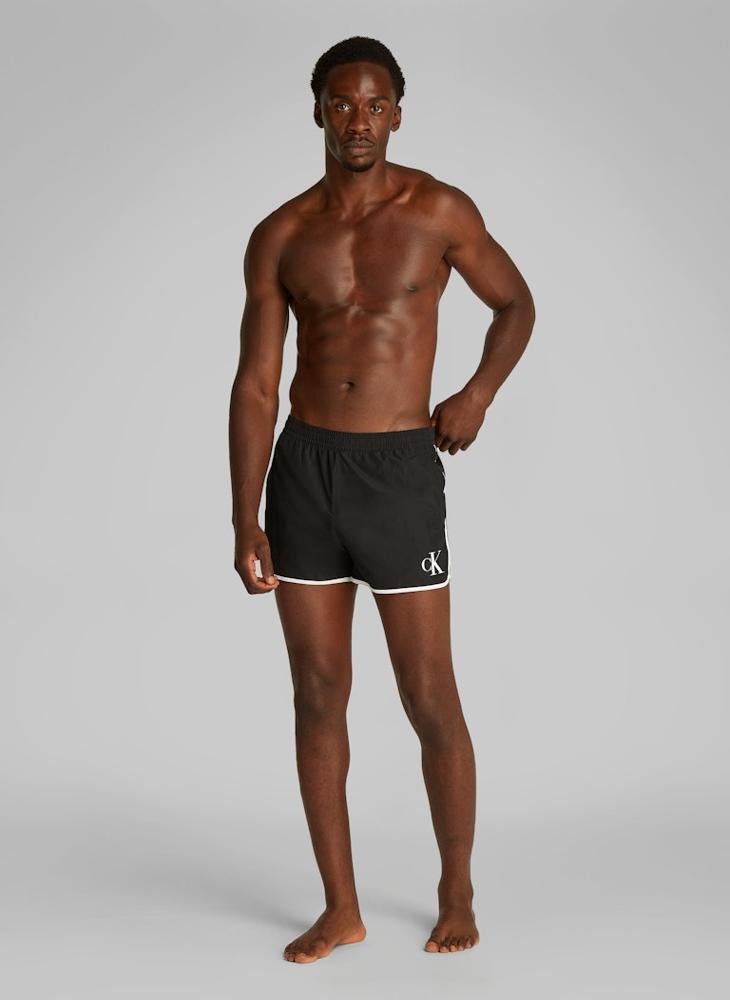 CALVIN KLEIN Short Runner Swim Shorts  - Image 4
