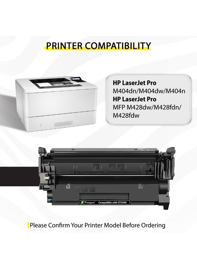 Prospect Toner Cartridge 59A CF259A Black Compatible with HP Printers LaserJet Pro M404dn M404dw M404n MFP M428dw M428fdn M428fdw  - Image 5