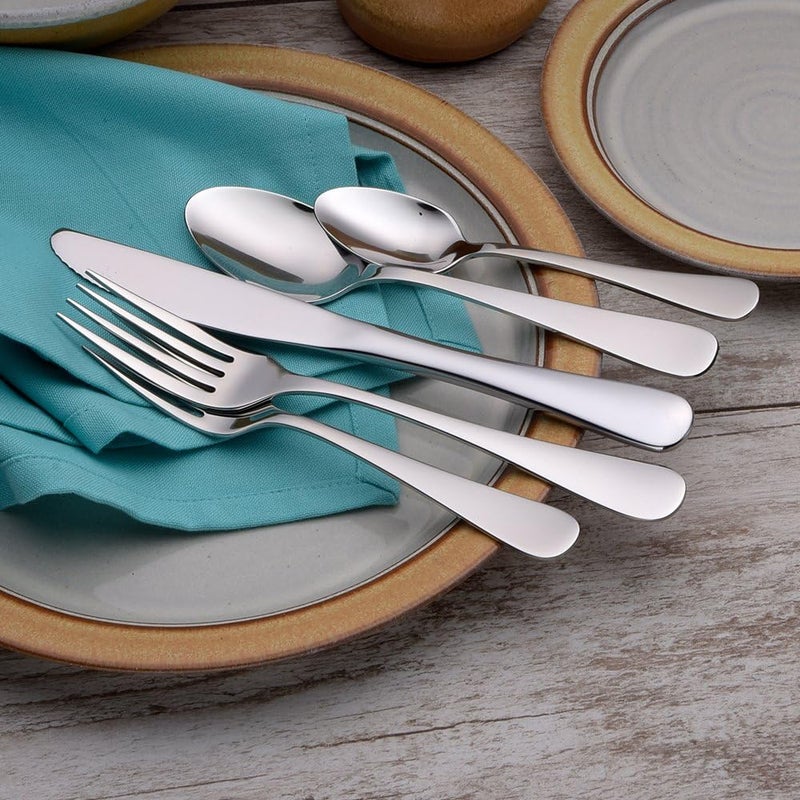 Liberty Tabletop Annapolis 20 Piece Flatware Set service for 4 stainless steel 1810 Made in USA - Image 5