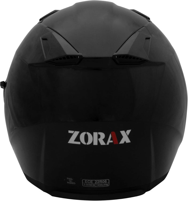 Zorax خوذة دراجة نارية زوراكس ZOR-608 تولّا ذات واقي مزدوج مفتوح الوجه معتمدة ECE 2206 - Image 5