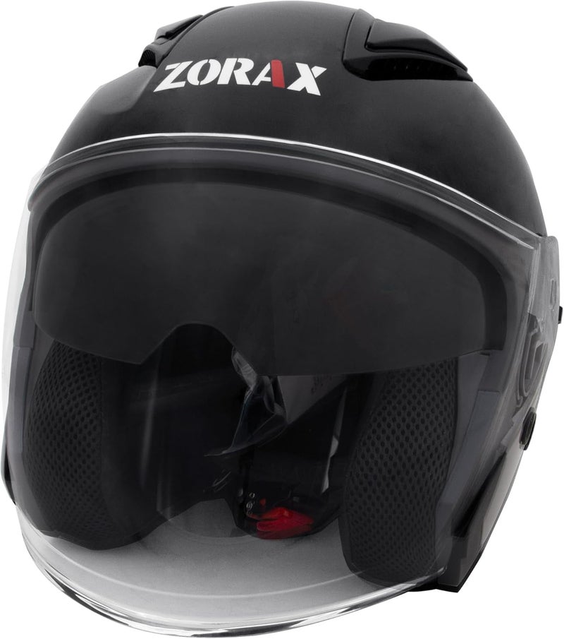 Zorax خوذة دراجة نارية زوراكس ZOR-608 تولّا ذات واقي مزدوج مفتوح الوجه معتمدة ECE 2206 - Image 4