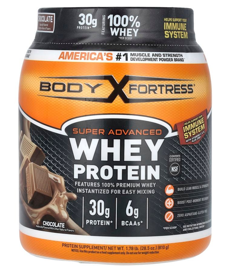 Body Fortress Super Advanced Whey Protein Chocolate  1.78 lb (810 g)