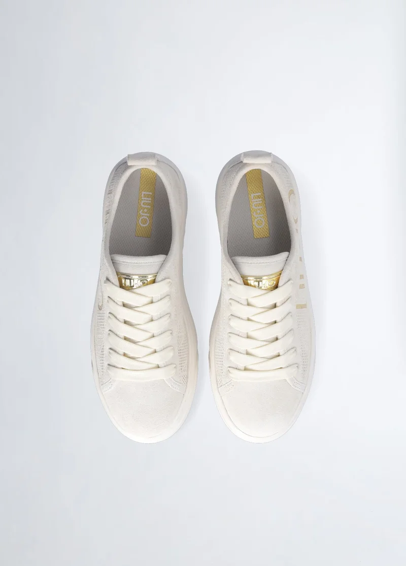 ليو جو Platform sneakers with maxi logo