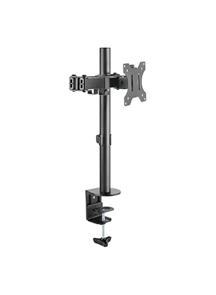 PROMASS Classic PC Monitor Desk Mount for 19, 21, 23, 24, 27 and 32 Inch Computer Monitors, Black - Image 3