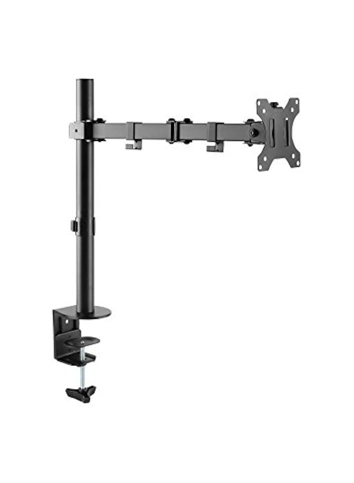 PROMASS Classic PC Monitor Desk Mount for 19, 21, 23, 24, 27 and 32 Inch Computer Monitors, Black - Image 2