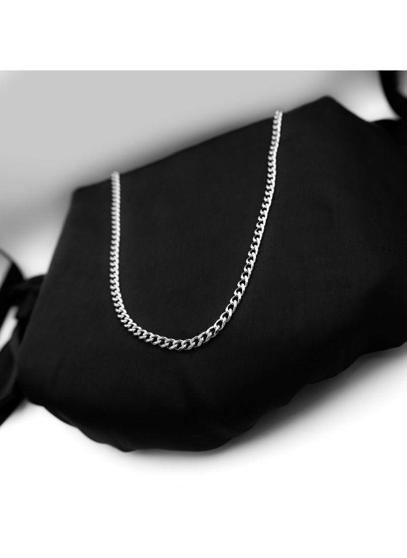 mjuhurat Stainless silver chain 5 mm 70 cm  - Image 5