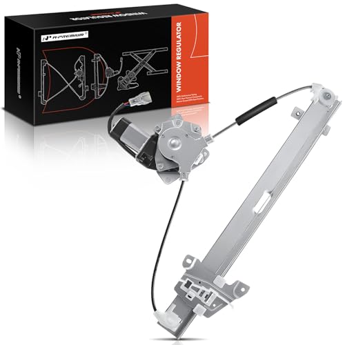 A-Premium Power Window Regulator with Motor Compatible with Mitsubishi Galant 2004-2012 Rear Left Driver Side - Image 1