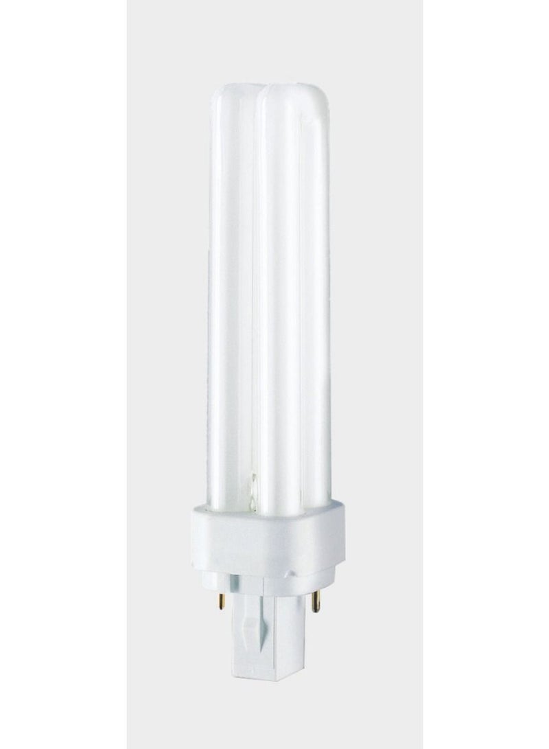 OSRAM Osram Dulux D 18W Cool White 4000K Compact Fluorescent Bulb 2-Pin Pack of 10 - Image 2