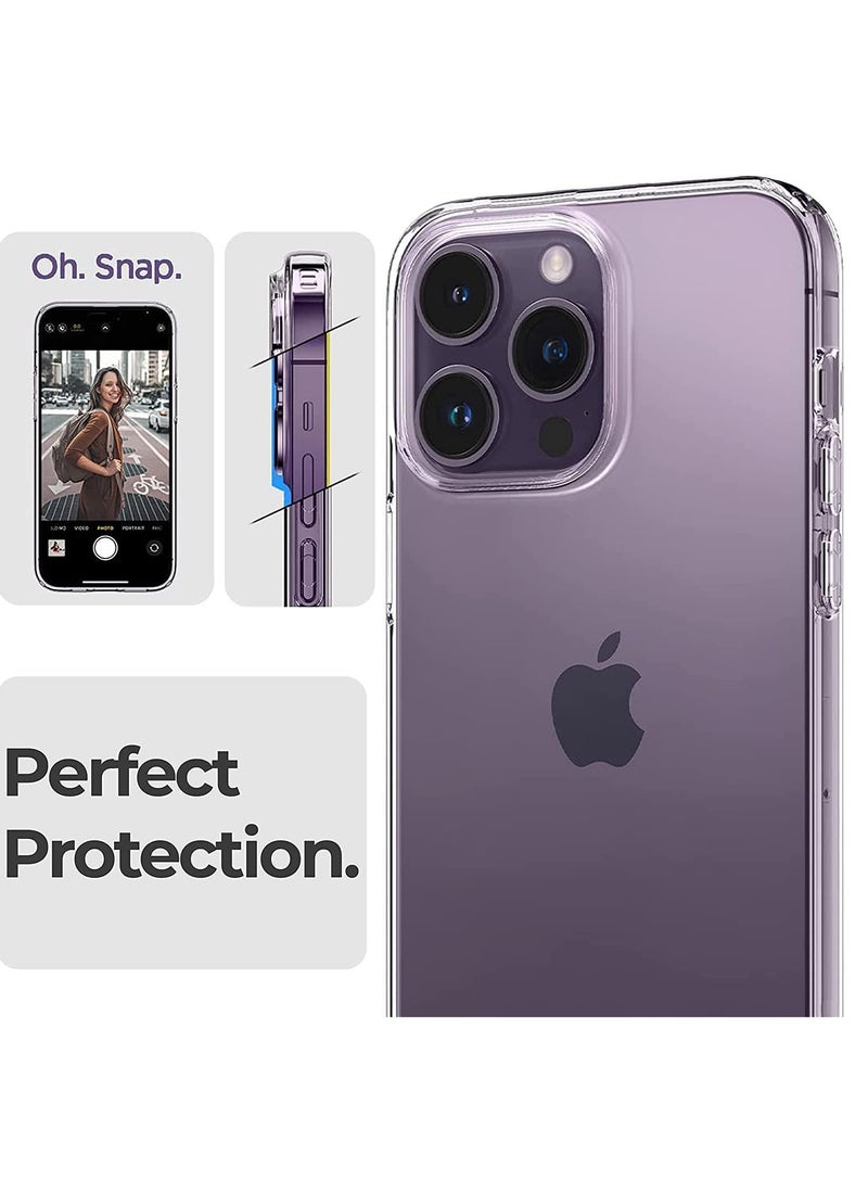 BORTONY iPhone 14 Pro Max Case Cover 6.7 inch Crystal Clear Anti Scratch Shockproof Slim Thin Transparent Phone Case for Apple iPhone 14 Pro Max (6.7 inch) Clear - Image 4
