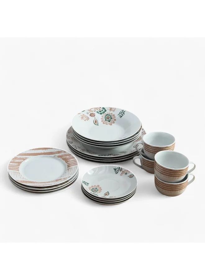 Home Box Atlanta Fiesta Flair 20-Piece Dinner Set - Serves 4