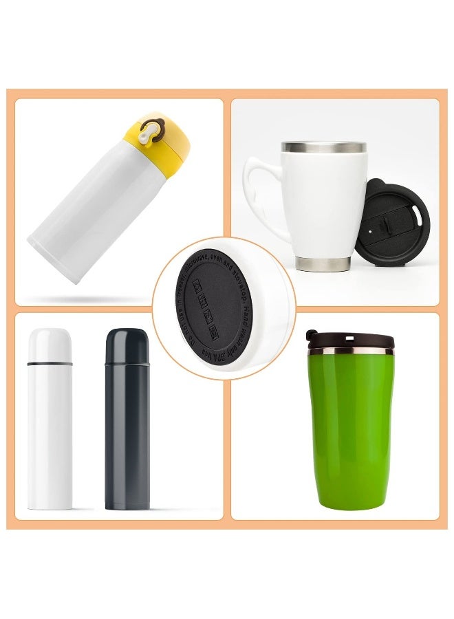 20pcs Rubber Bottoms for Sublimation Tumbler, Protective Antislip Silicone Bottoms with Adhesive for Tumbler, Protective Non-Slip Rubber Bottom for Wine Tumblers,Skinny Tumbler Jars - Image 5