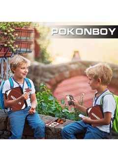 POKONBOY POKONBOY 9-Pocket Football Card Binder, Trading Card Holder with Sleeves Card Collectors Album Hold Up to 900 Cards, Fit for Football Cards Baseball Cards Sport Trading Cards  - Image 3