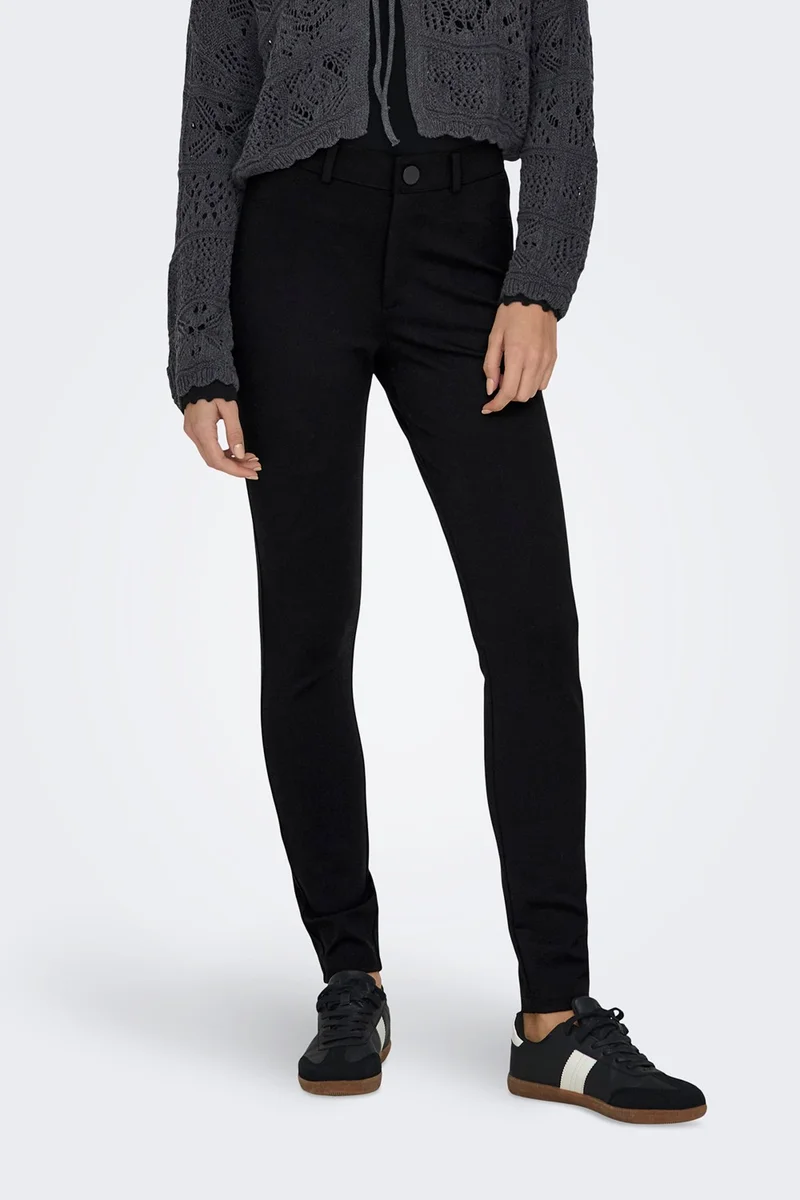 اونلي Onlmarcella Stretch Slim Fit High Waist Skinny Leg Leggings Pants Women's Trousers 15333631