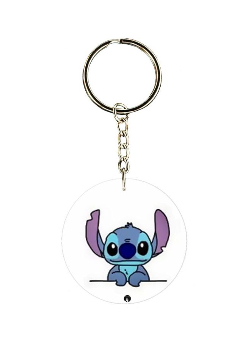 Printed Single Sided Keychain