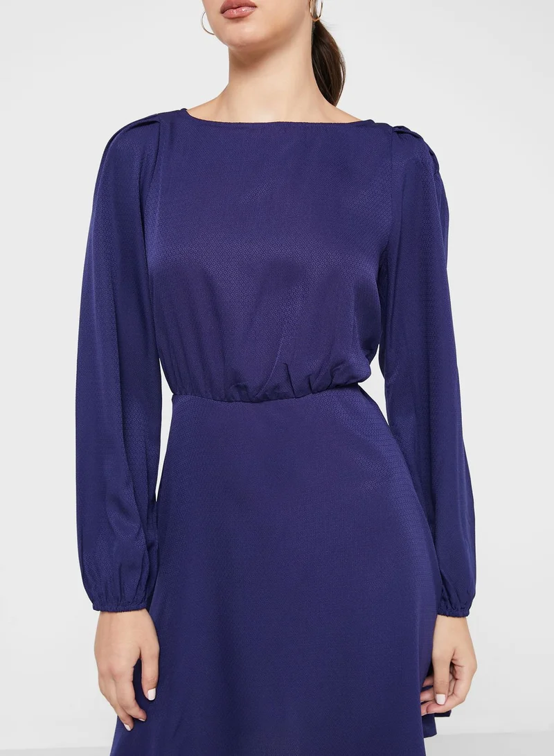 VERO MODA Puff Sleeve Tiered Dress