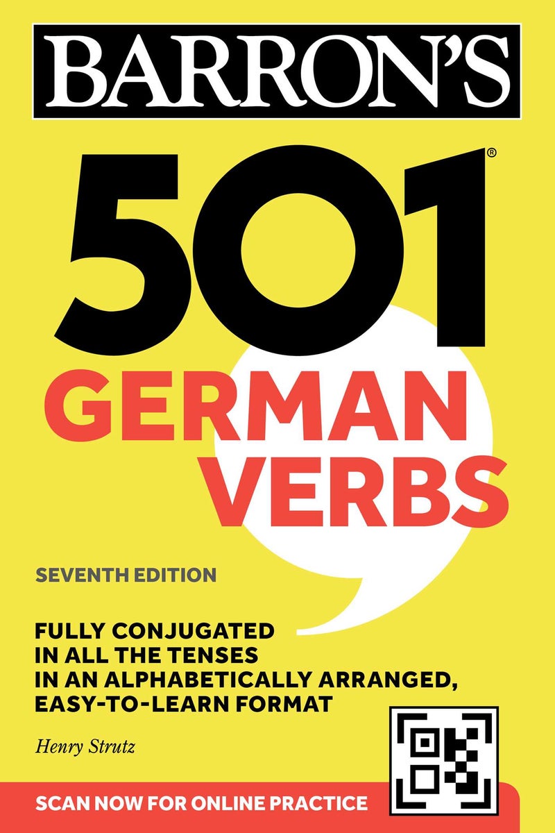 501 German Verbs, Seventh Edition (Barron's 501 Verbs) (Seventh)