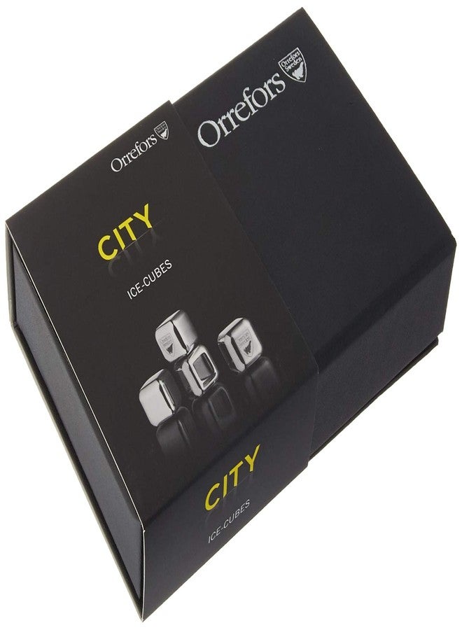 Orrefors City Ice Cubes, Set of 4 - Image 4