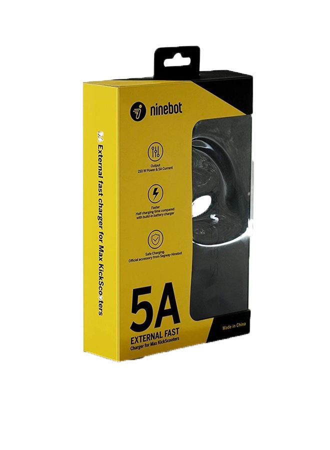 ناين بوت شاحن خارجي سريع 5A متوافق مع Kickscooter MAX G30P وG30LP - Image 1