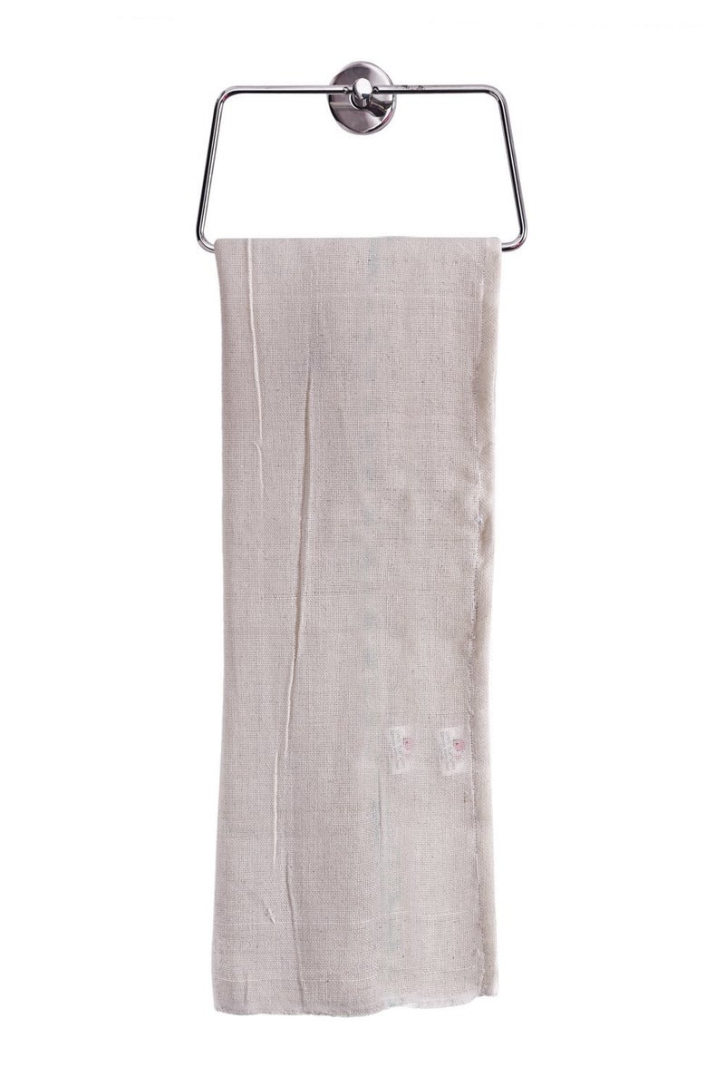 looms & weaves - Unbleached Handloom Cotton Kerala Bath Towels (Set of 2 towels) -Available in two sizes. 60 inch x 30 inch or 56 inch x 28 inch - Image 4