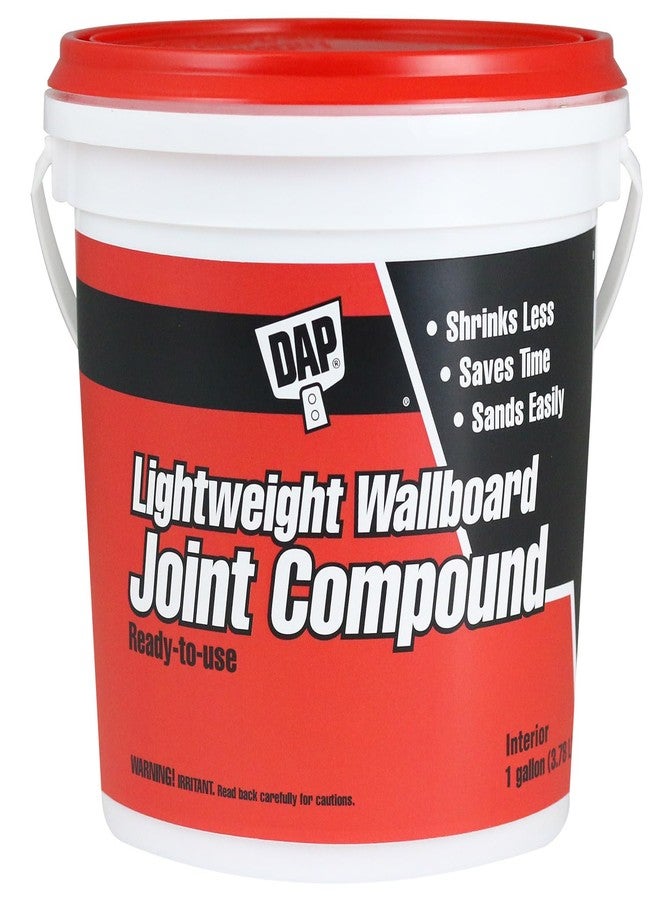 DAP Lightweight Wallboard Joint Compound, White, 1 Gal (7079810114) - Image 1