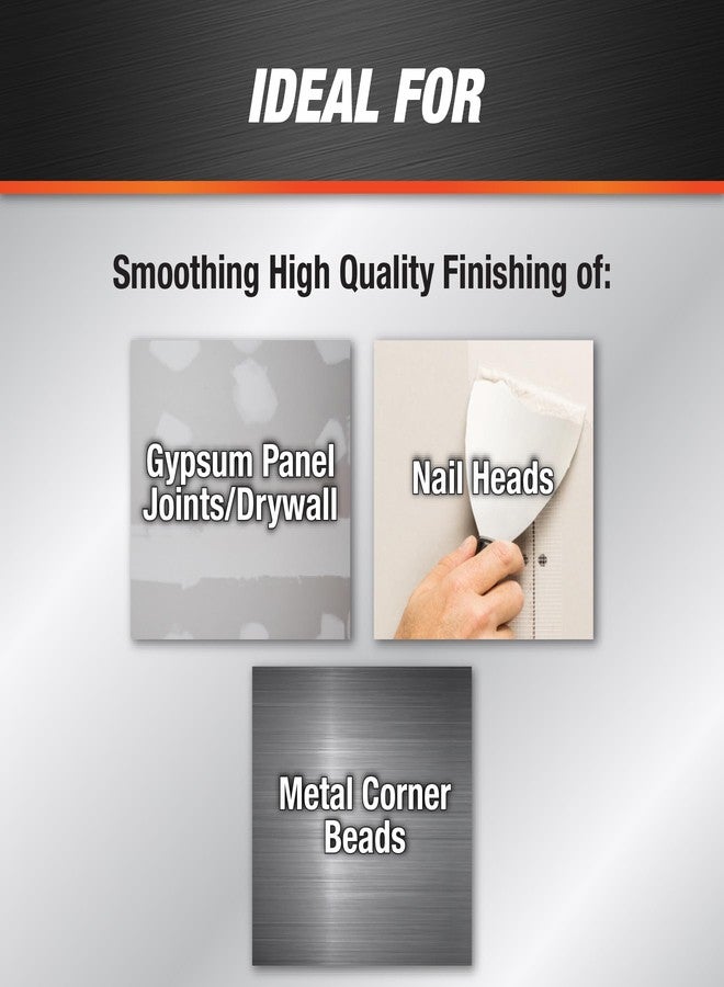 DAP Lightweight Wallboard Joint Compound, White, 1 Gal (7079810114) - Image 5