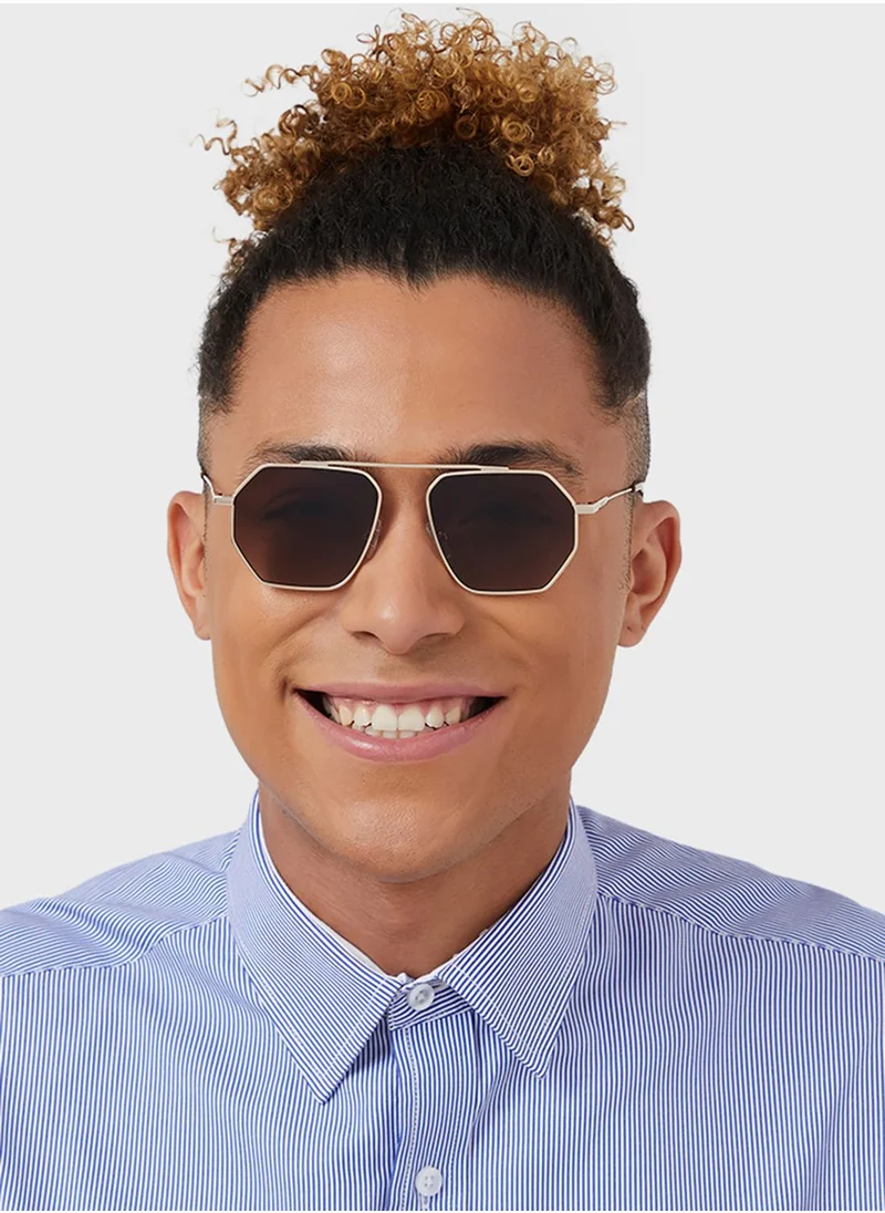 30Sundays Halcyon Rectangular   Sunglasses
