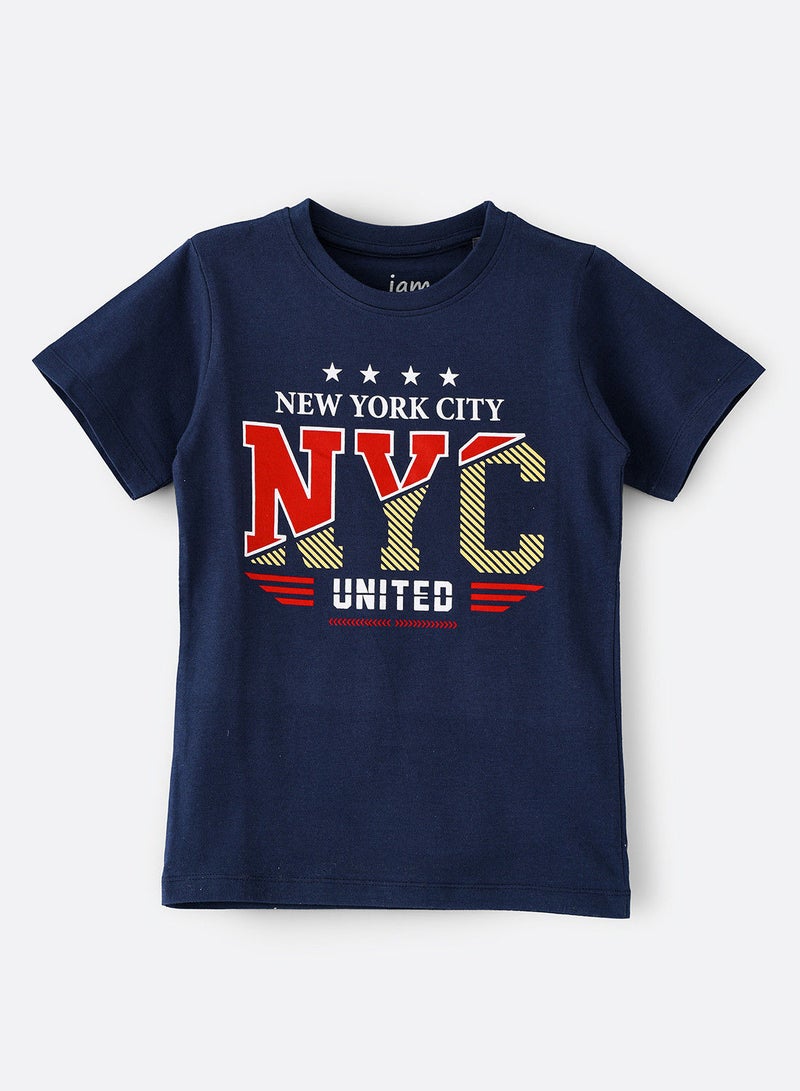 JAM Basic round neck graphic t-shirt - Image 1