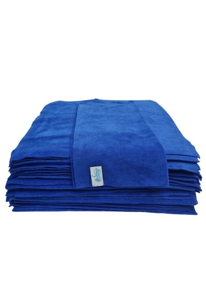 Carixer Edgeless Microfiber Cleaning Towels, Pack of 50 for Cars, Absorbent Detailing Towel for Car - Image 1