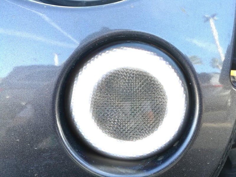 iJDMTOY Clear Lens LED Driving/DRL Turn Signal Lamp Assembly Compatible With Jeep 2007-17 Wrangler (White LED Halo Ring as Parking/Driving/DRL Lights & Amber LED Center Light as Turn Signals) - Image 5