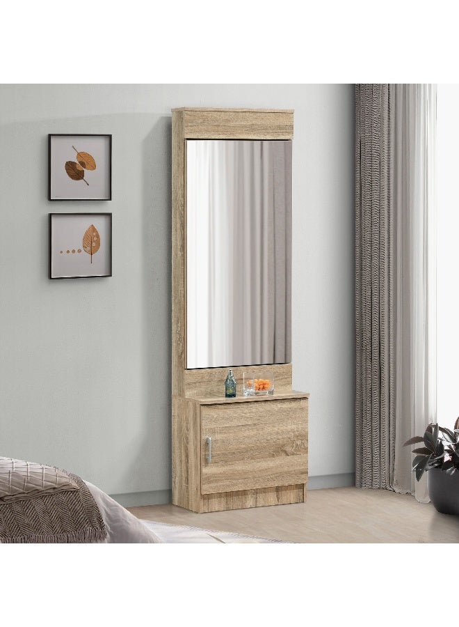 Home Box طاولة زينة مع مرآة وتخزين - Image 1