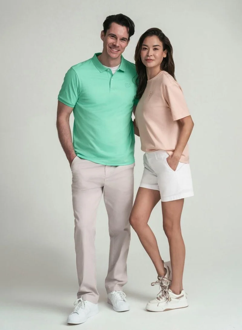 Giordano  Men’s Slim Fit Liquid Touch Cotton Interlock Polo for Men | Best Price UAE