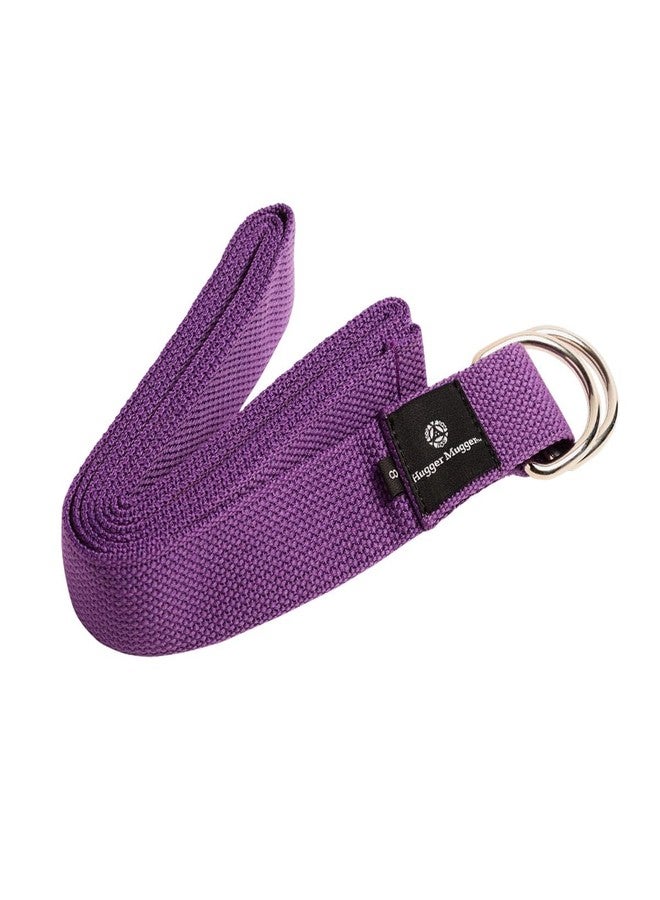هوجر موغر حزام يوغا Hugger Mugger D-Ring (أرجواني، 8 أقدام) - Image 1