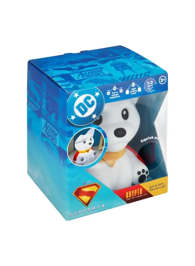 Paladone Paladone DC Comics Squishy Glo Silicon Light Superman Krypto 17 cm