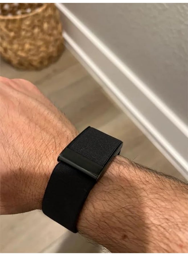 HydroKnit Wristband - Replacement Fast-Drying Band Compatible with WHOOP 4.0 - Stylish & Affordable Replacement Strap - Breathable Band Strap Including U Shape Black Connector - Image 4