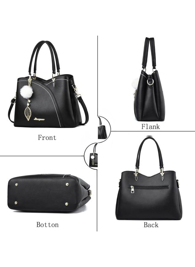 SiMYEER Satchel Purses and Handbags for Women Leather Crossbody Bags Shoulder Tote Bags - Image 4