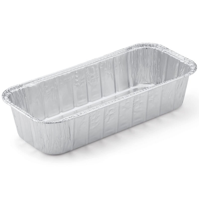 Weber Drip Pans 10 Pack, Fits SmokeFire and Summit, Silver - Image 1
