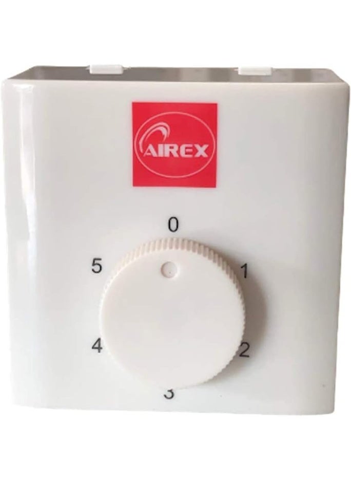 منظم سرعة مروحة السقف آيريكس 5 خطوات (أبيض)