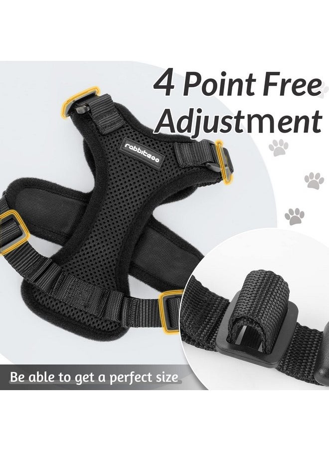 rabbitgoo Cat Harness and Leash for Walking, Escape Proof Soft Adjustable Vest Harnesses for Cats, Easy Control Breathable Reflective Strips Jacket, Black, XS - pzsku/ZD8140F1DE438C4A51C9EZ/45/_/1737031519/01f54a60-46a5-4fdb-87ab-2ce0a9a8edd5