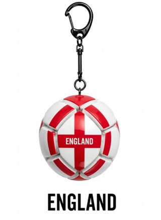 كرة مفتاح FIFA World Cup England Squeeze Ball – كرة قدم صغيرة 7cm ABS مع طباعة علم إنجلترا