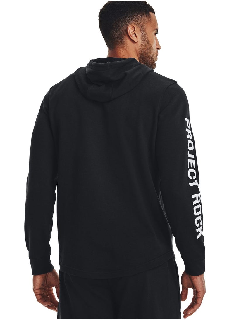UNDER ARMOUR - Project Rock Terry Hoodie - Image 1